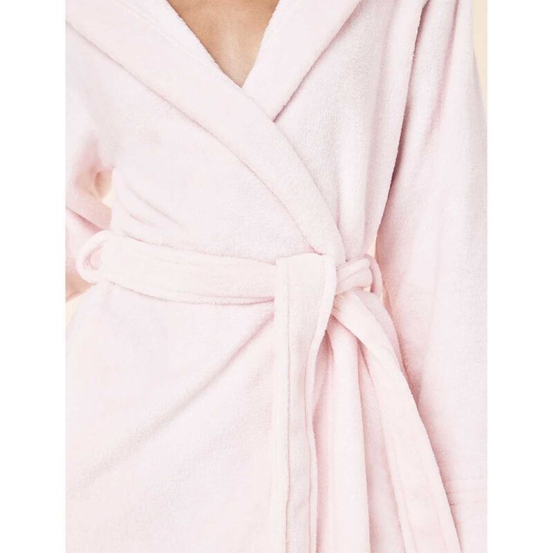 Papinelle Long Plush Hooded Robe image number 2